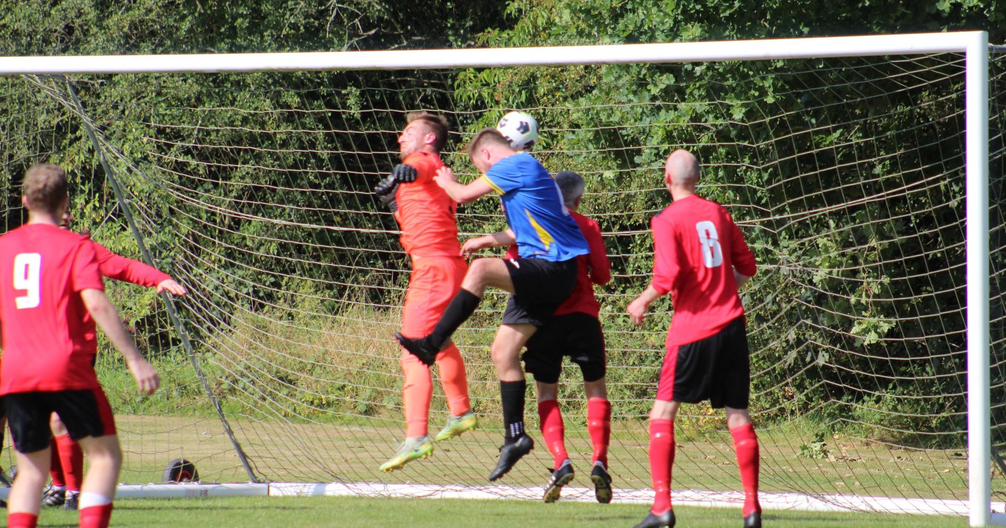 Sutton Bonington FC Reserves playing against Glenfield Town FC Reserves