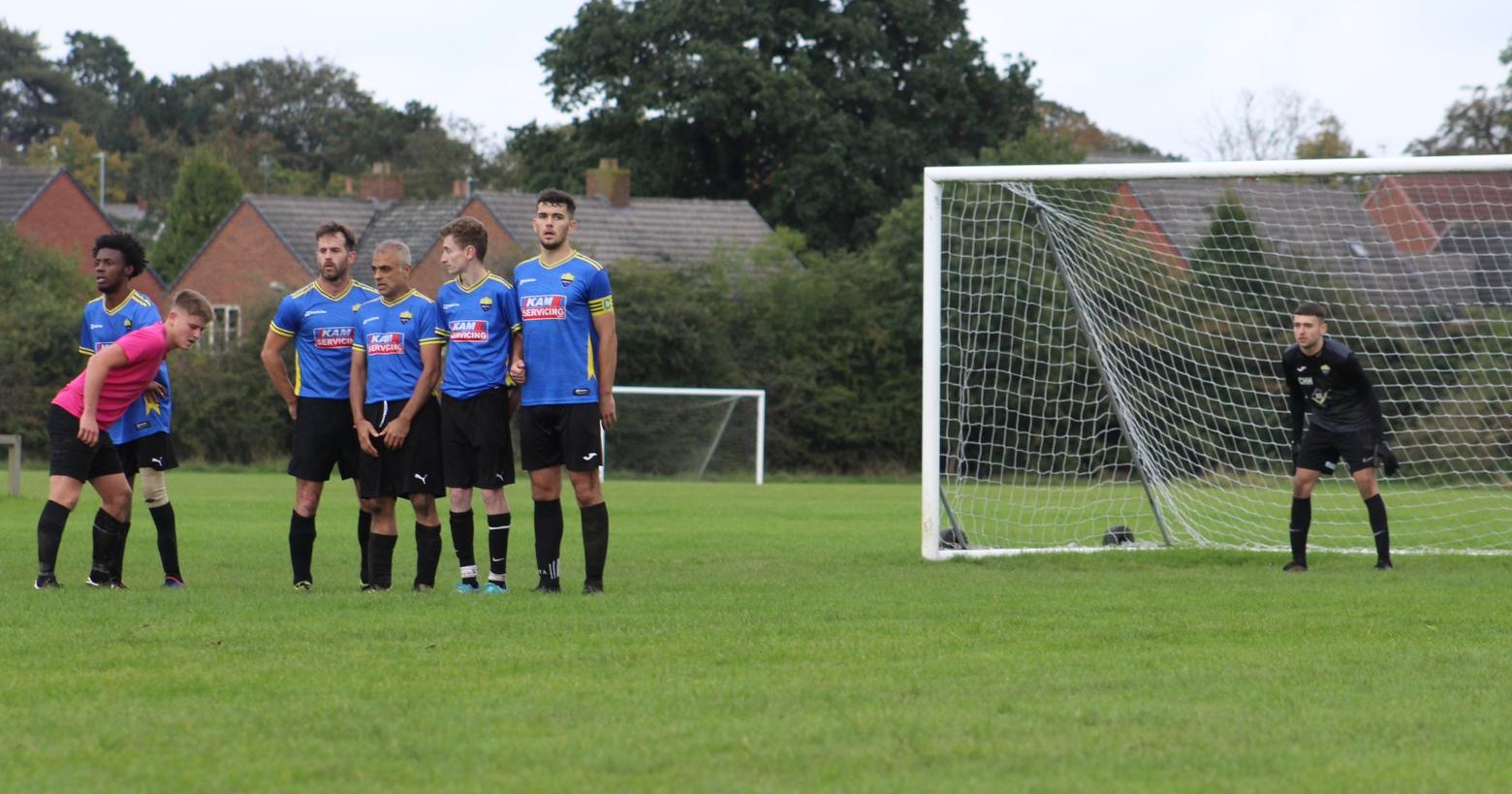 Sutton Bonington FC Reserves playing against Mountsorrel FC