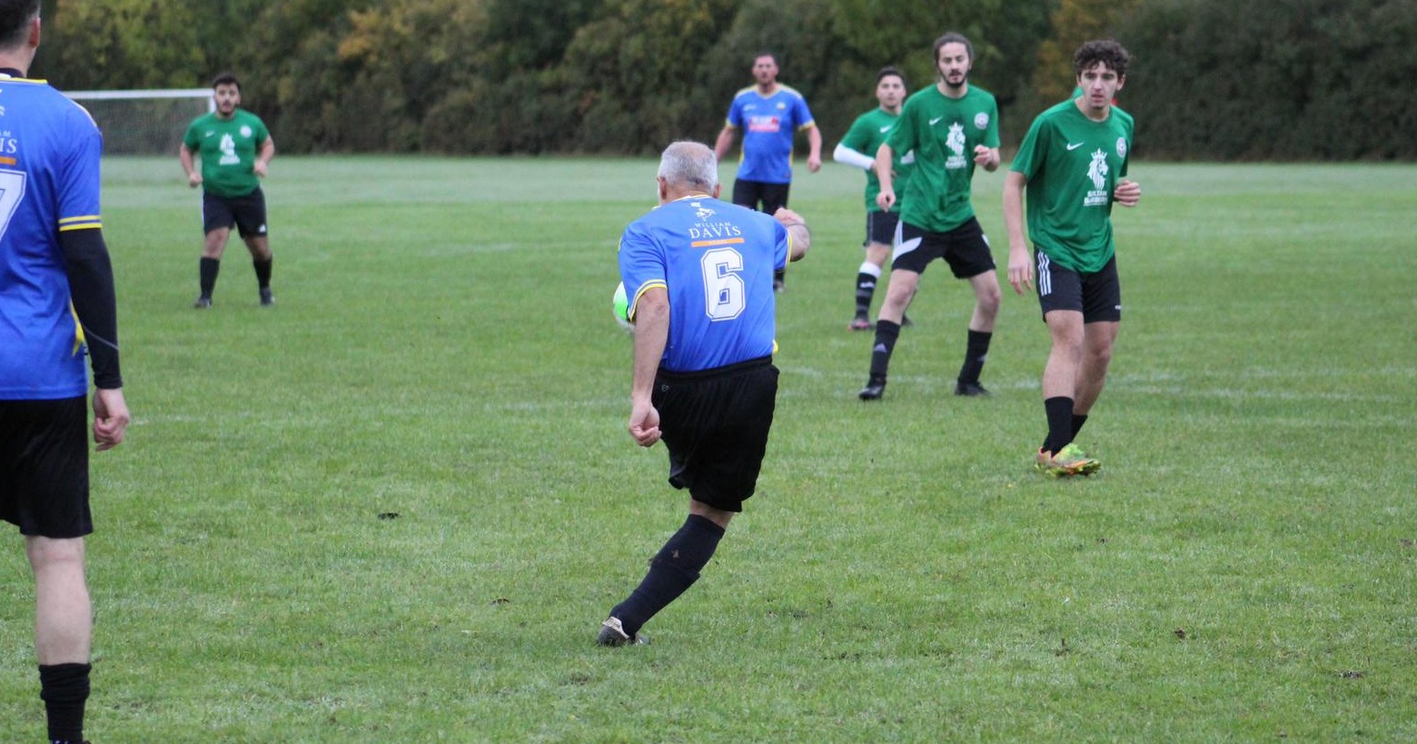 Sutton Bonington FC Reserves playing against  100 Percent FC