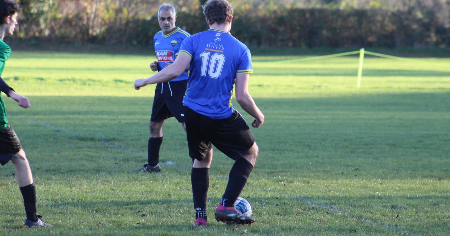 Sutton Bonington FC Reserves playing against  100 Percent FC