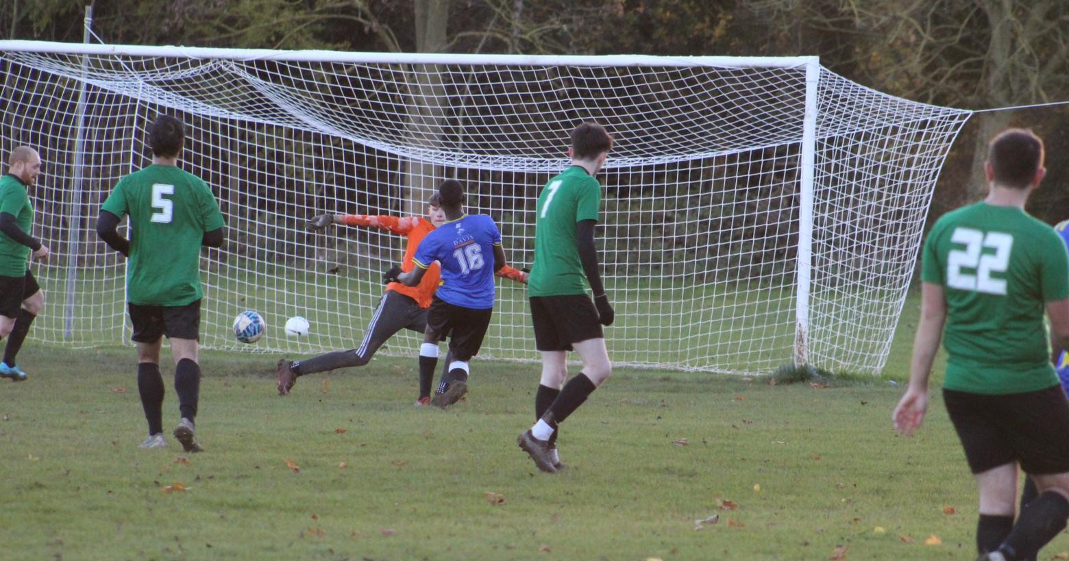 Sutton Bonington FC Reserves playing against 100 Percent FC