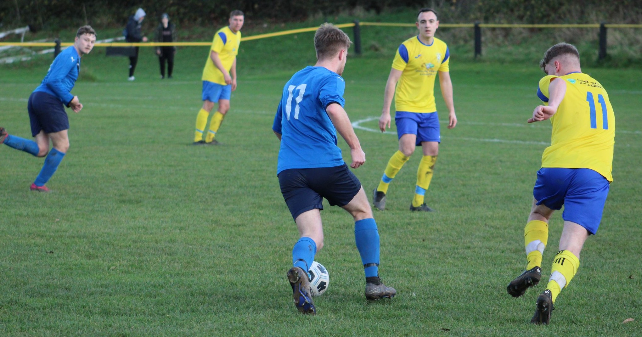 Sutton Bonington FC playing against Loughborough United FC