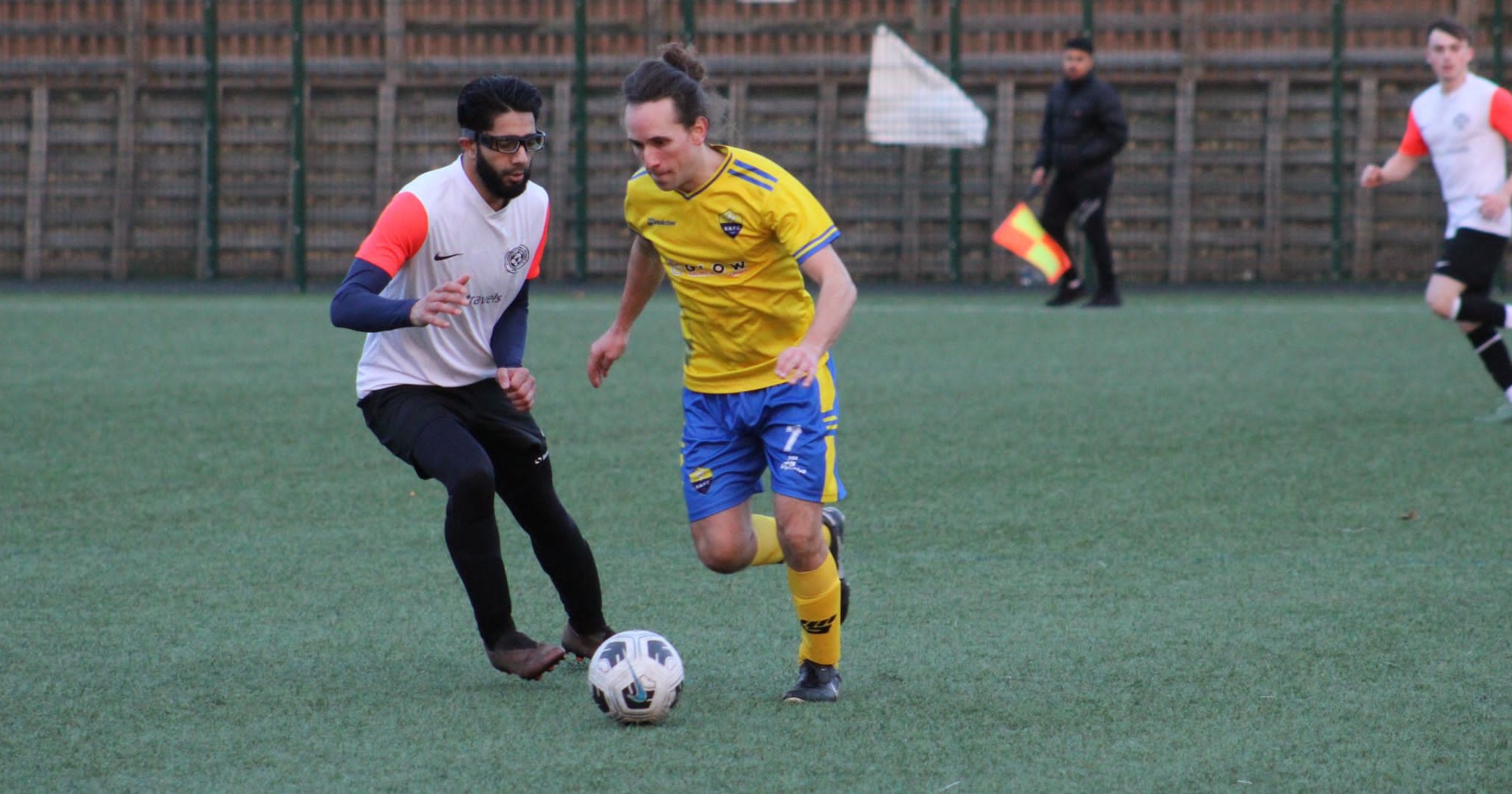 Sutton Bonington FC playing against Community Football Academy