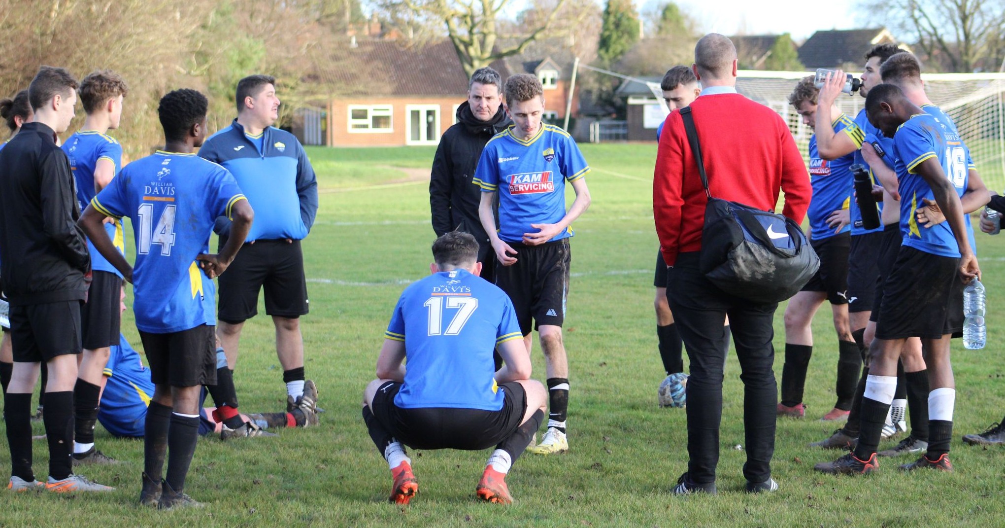 Sutton Bonington FC Reserves playing against Shepshed Amateurs FC Reserves