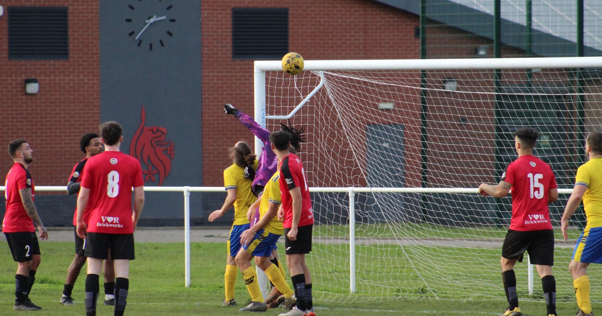 Sutton Bonington FC playing against Melton Town FC Academy