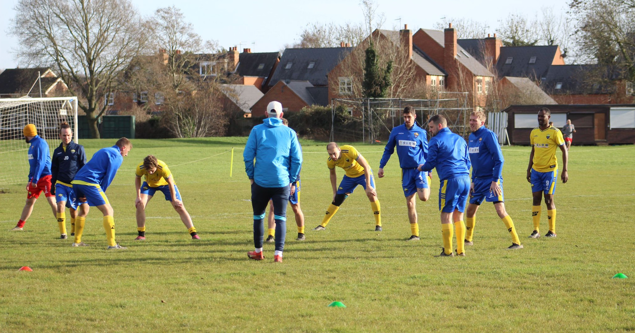 Sutton Bonington FC playing against Ashby Ivanhoe FC Reserves