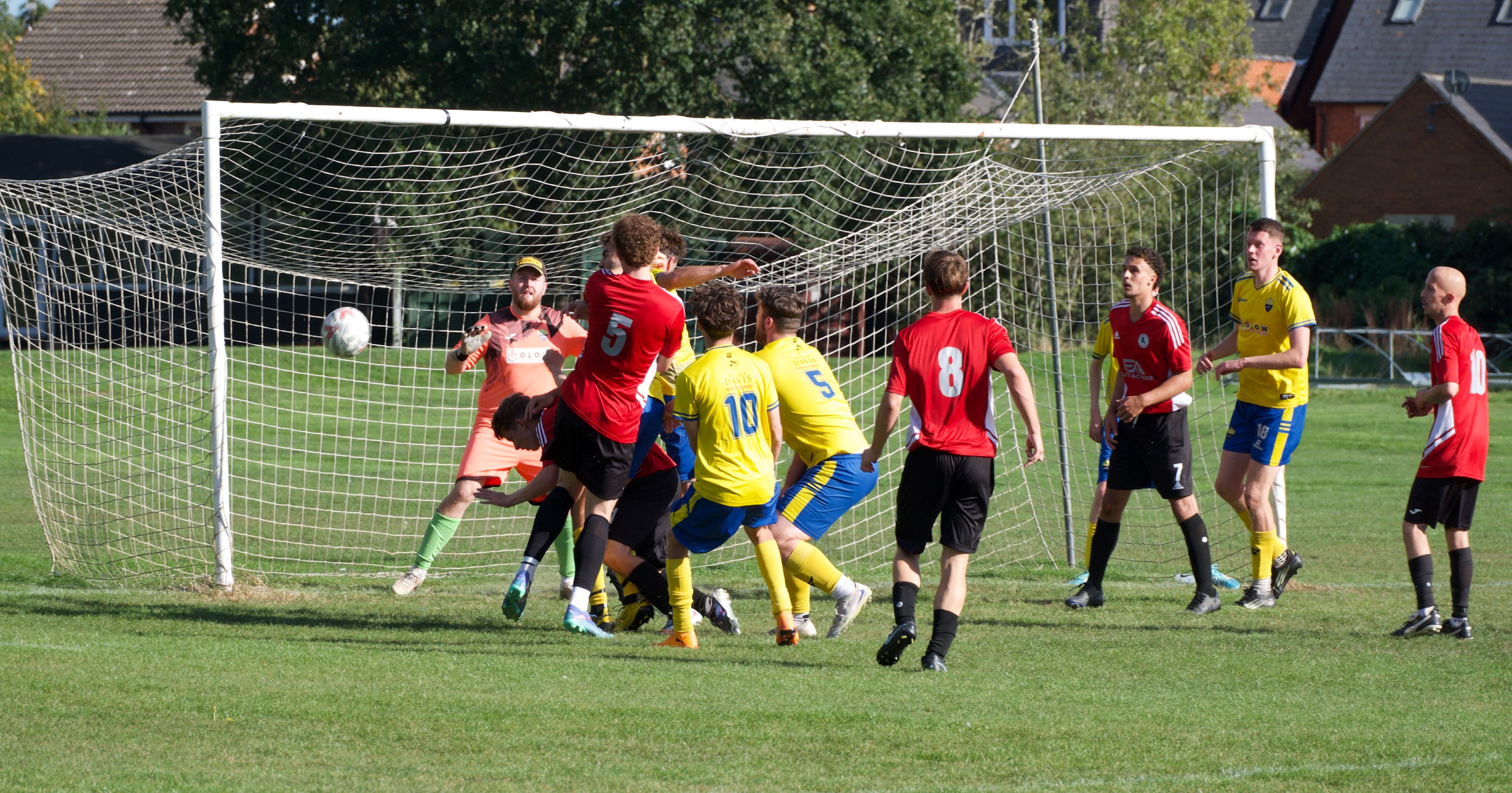 Sutton Bonington FC playing against Melton Foxes FC