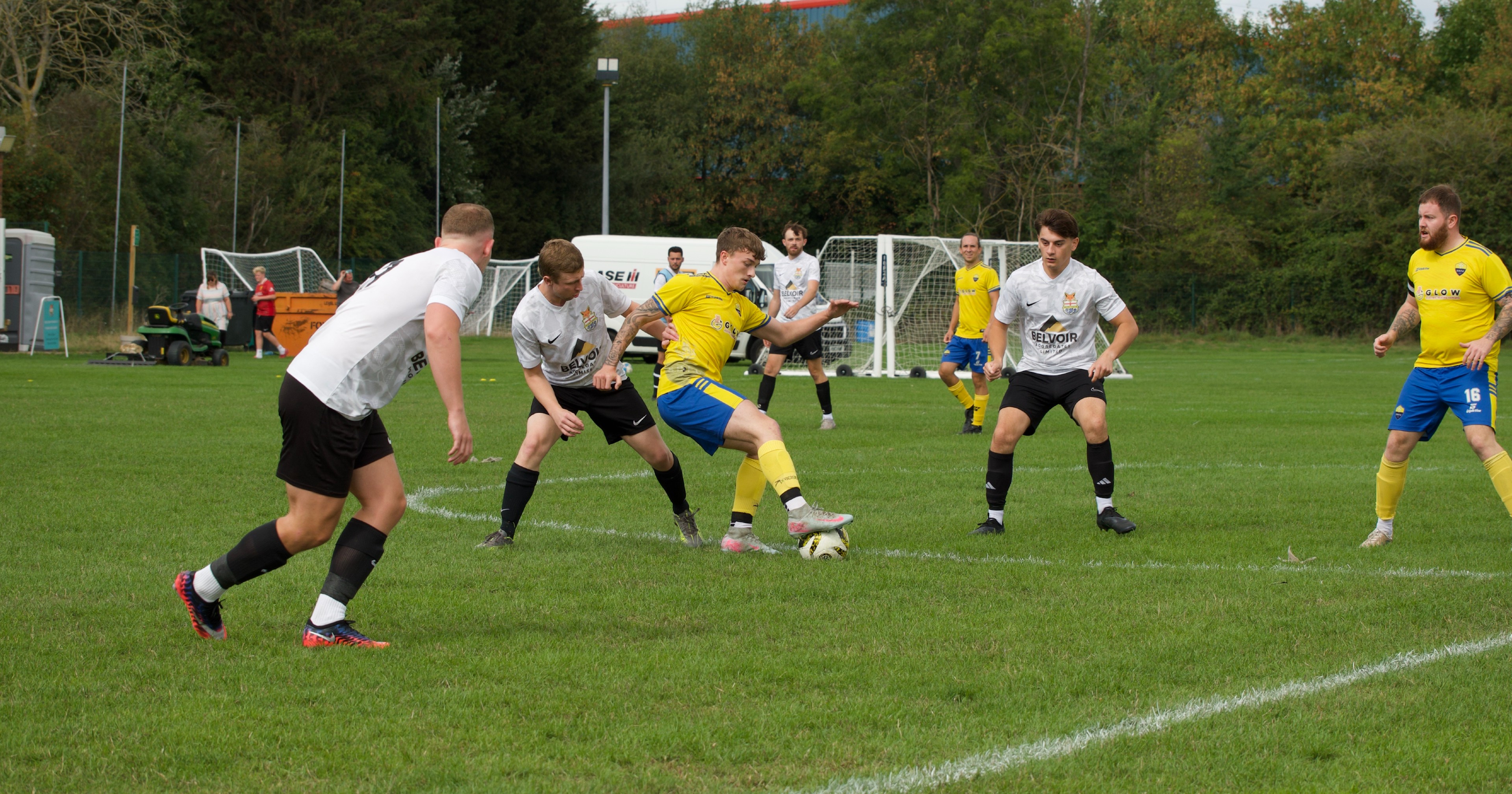 Sutton Bonington FC playing against Melton Foxes FC